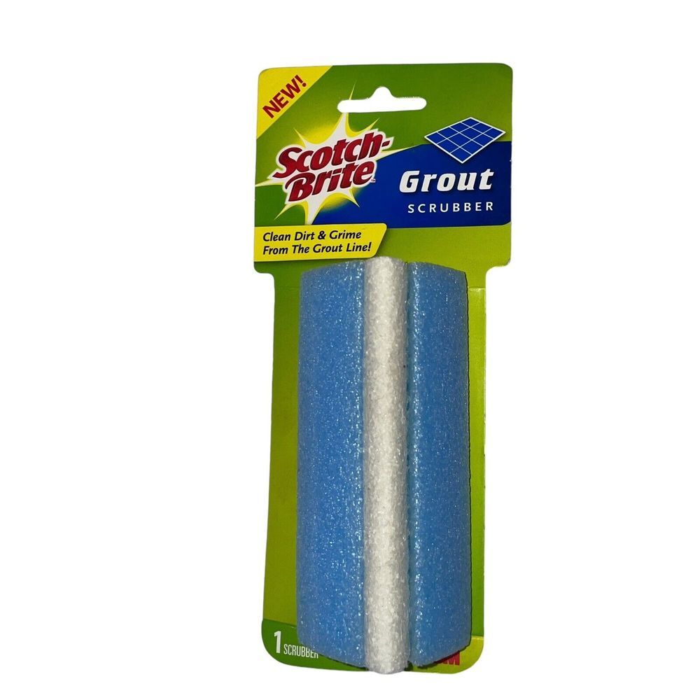 Scotch-Brite Grout Scrubber Non-Scratch Long Lasting Cleaning Dirt & Grime